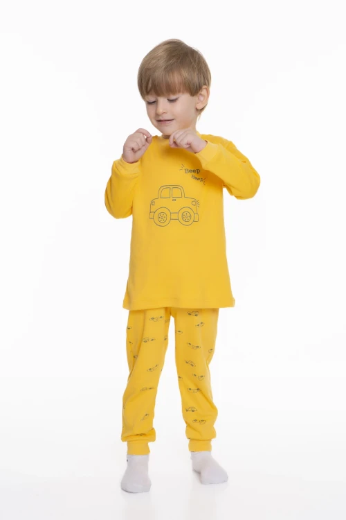 Araba Baskılı Pijama Takımı 54209
