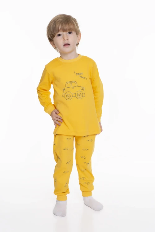 Araba Baskılı Pijama Takımı 54209
