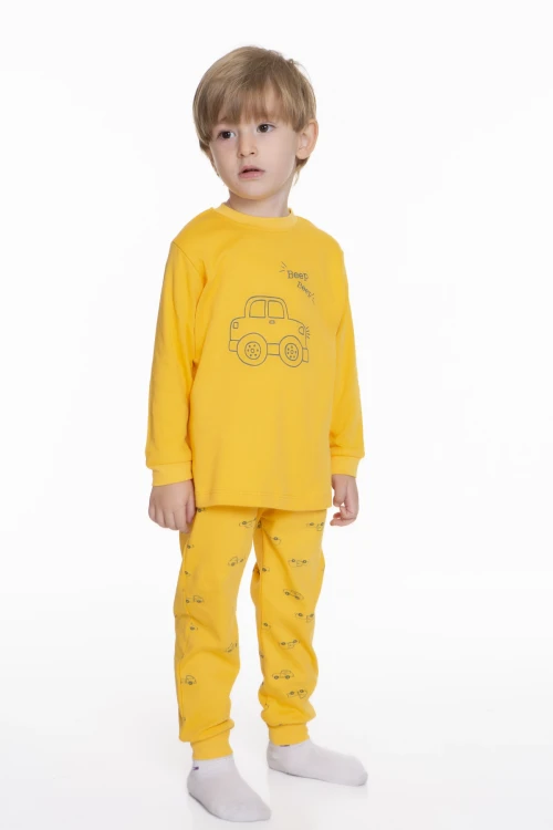 Araba Baskılı Pijama Takımı 54209