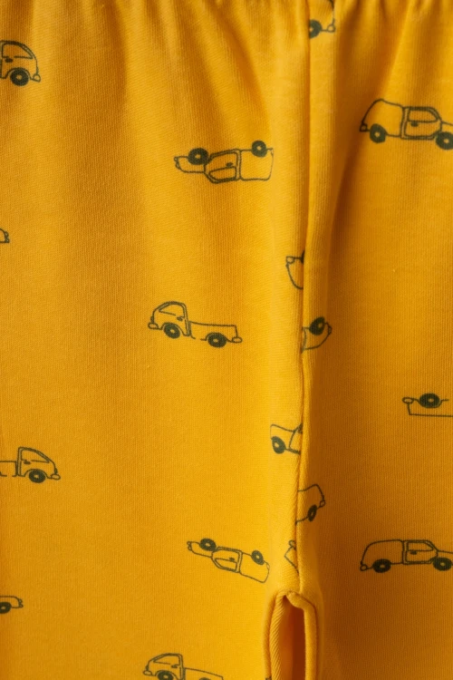 Araba Desenli Bebek Pijama Takım 2418