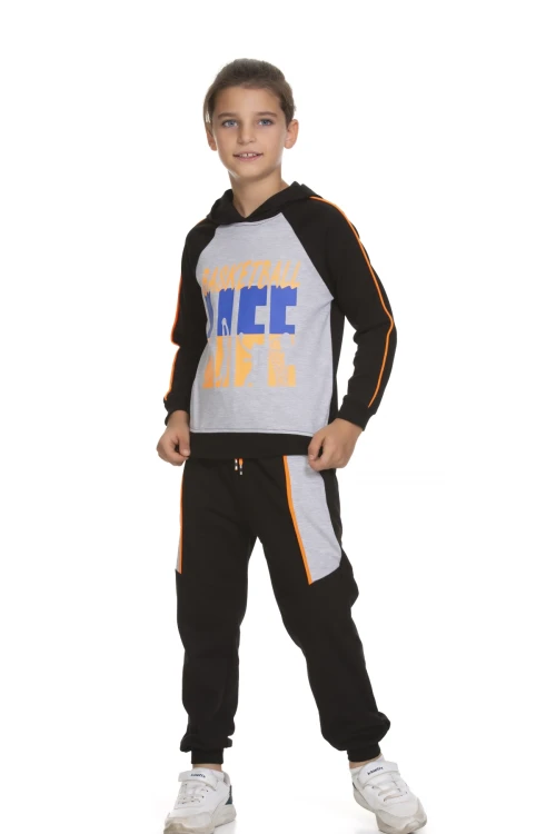 Baskılı Erkek Çocuk Eşofman Takımı 51402