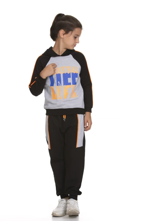 Baskılı Erkek Çocuk Eşofman Takımı 51402