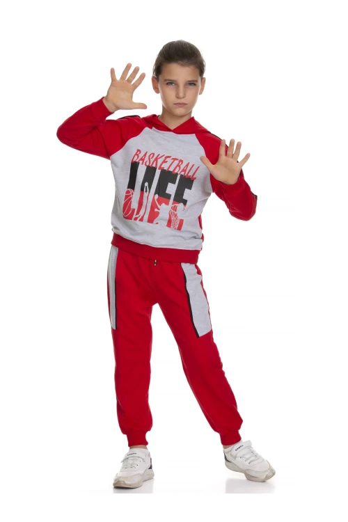 Baskılı Erkek Çocuk Eşofman Takımı 51402