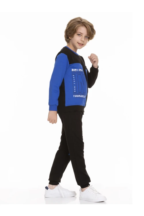 Baskılı Erkek Çocuk Eşofman Takımı 51403