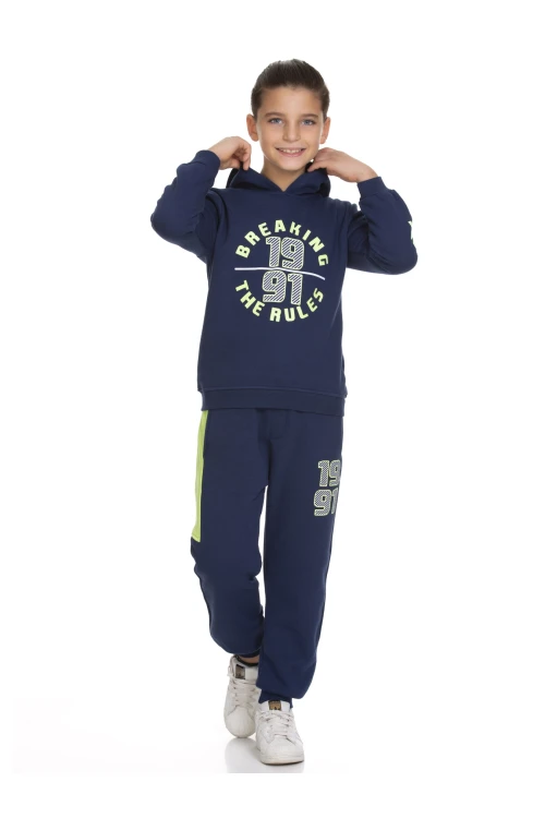 Baskılı Erkek Çocuk Takım 52402