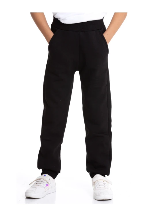 Baskısız Üç İplik Şardonlu Eşofman Altı 54805