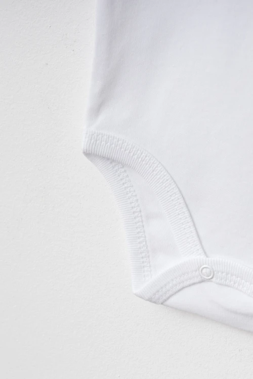 Bisiklet Yaka Basic Bebek Yarım Kol Çıtçıtlı Body 3lü 350