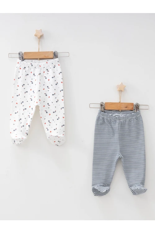 Çiçek Desenli 2li Patikli Alt 7305