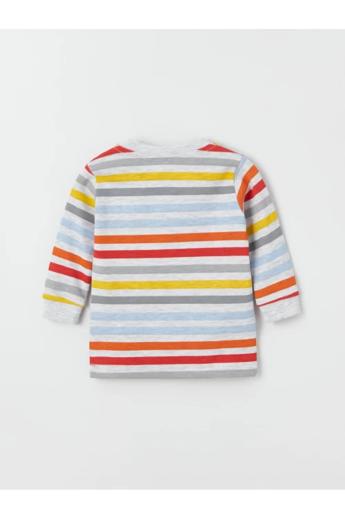 Çizgili Bebek 2Li Body 9704