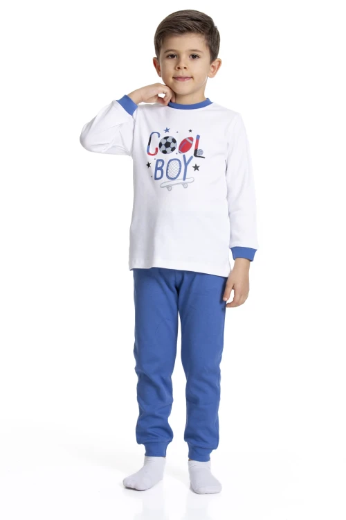Cool Boy Baskılı Pijama Takımı 54212