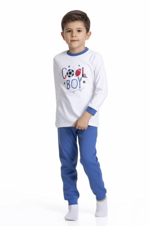 Cool Boy Baskılı Pijama Takımı 54212