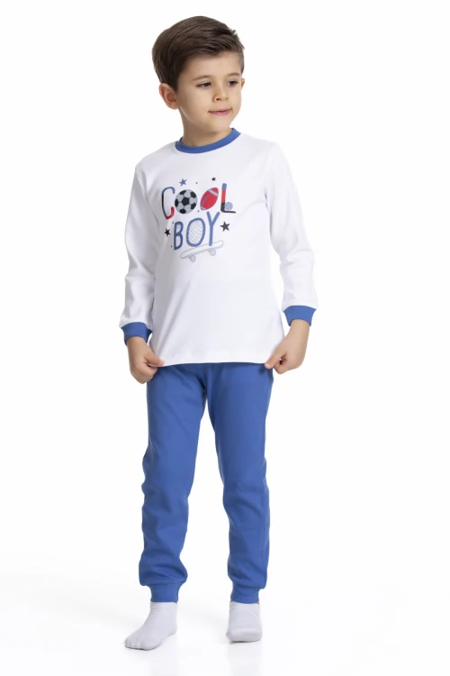 Cool Boy Baskılı Pijama Takımı 54212