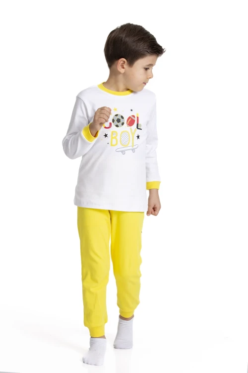 Cool Boy Baskılı Pijama Takımı 54212