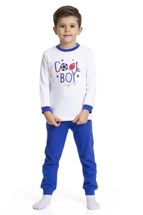 Cool Boy Baskılı Pijama Takımı 54212