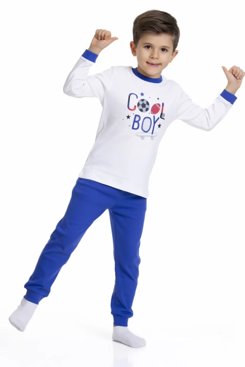 Cool Boy Baskılı Pijama Takımı 54212