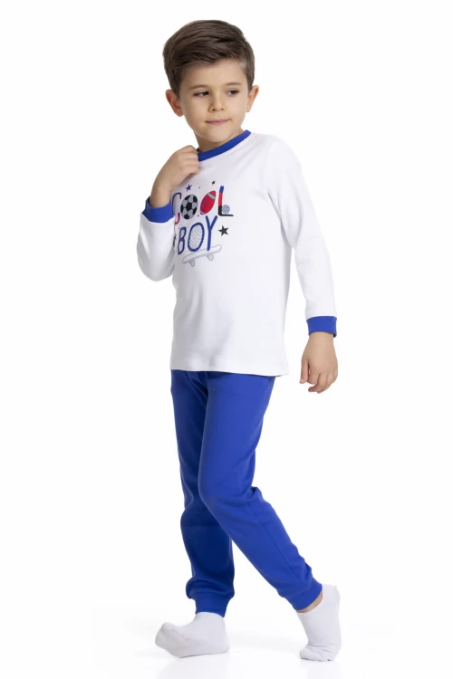 Cool Boy Baskılı Pijama Takımı 54212