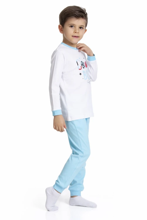 Cool Boy Baskılı Pijama Takımı 54212
