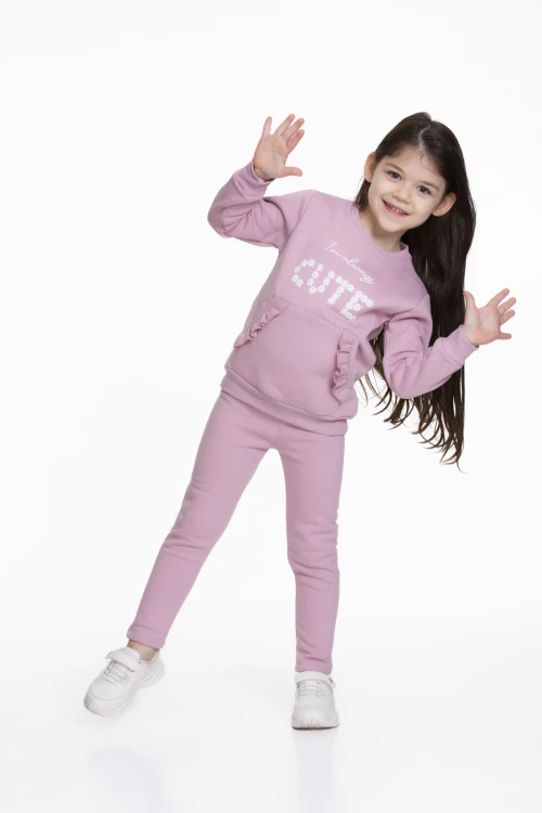 Cute Baskılı 3 İplik Takım 54320