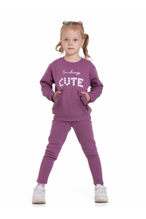 Cute Baskılı 3 İplik Takım 54320