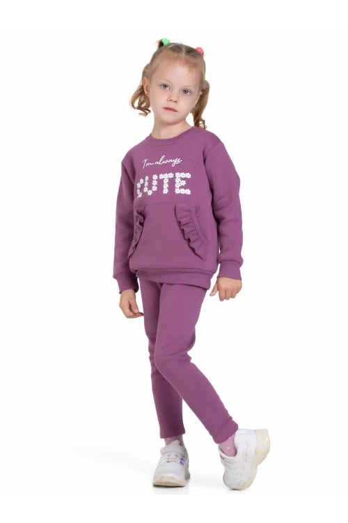 Cute Baskılı 3 İplik Takım 54320