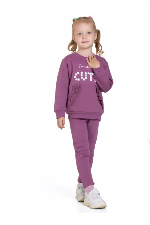 Cute Baskılı 3 İplik Takım 54320