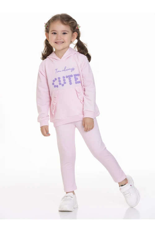 Cute Kabartma Baskılı Takım 54301