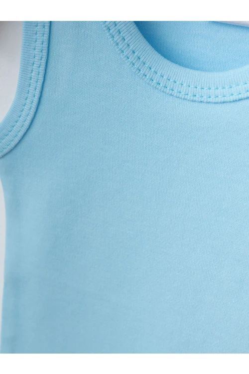 Desenli 2li Askılı Çıtçıtlı Body 9658