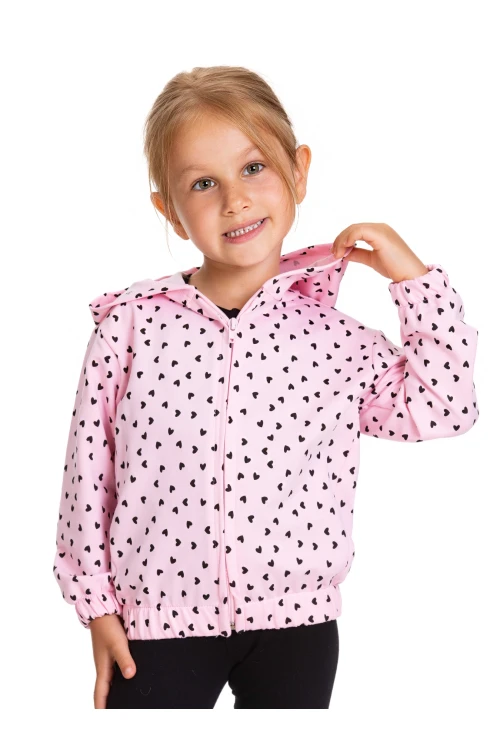 Desenli Fermuarlı Hırka 54357