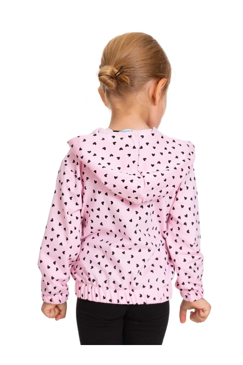 Desenli Fermuarlı Hırka 54357