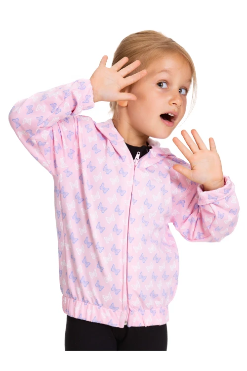 Desenli Fermuarlı Hırka 54357