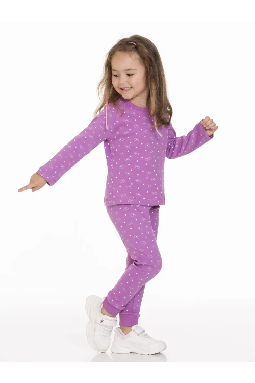Desenli Kız Bebek Pijama Takımı 54312