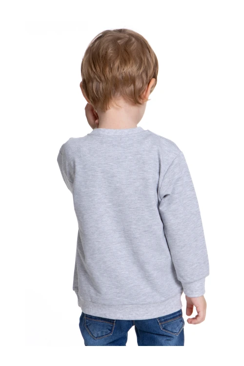 Dinazor Baskılı Erkek Bebek Sweatshirt 54264