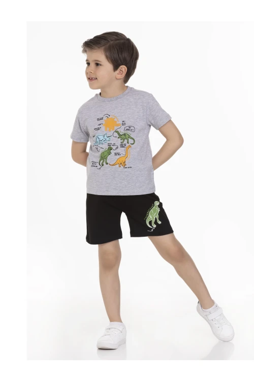 Dinazor Baskılı Şortlu Takım 63202