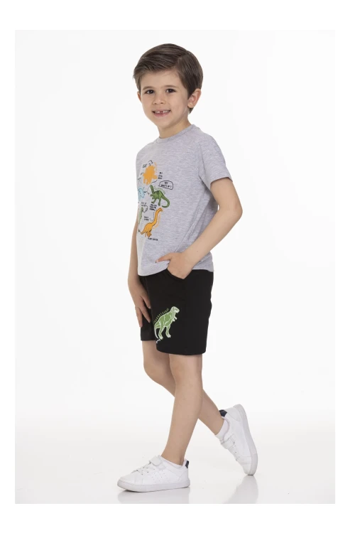 Dinazor Baskılı Şortlu Takım 63202