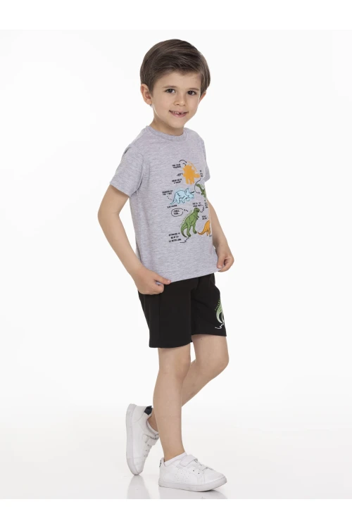 Dinazor Baskılı Şortlu Takım 63202