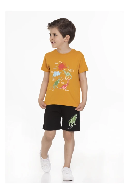 Dinazor Baskılı Şortlu Takım 63202