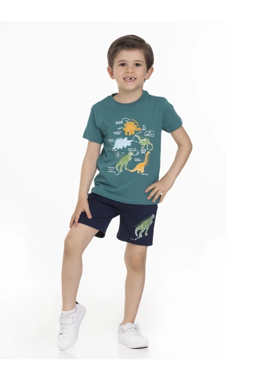 Dinazor Baskılı Şortlu Takım 63202