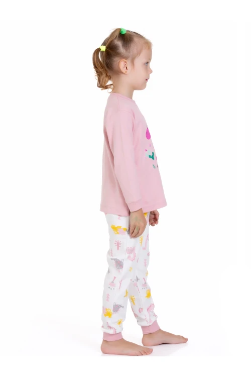 Dinazor Desenli Pamuklu Pijama Takım 54325