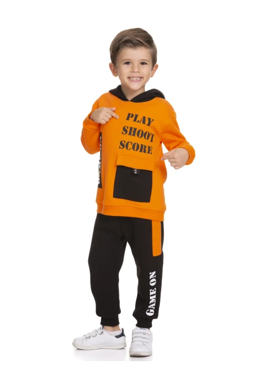 Game On Baskılı Erkek Bebek Takım 52202