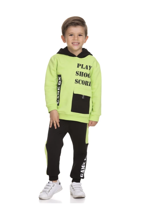 Game On Baskılı Erkek Bebek Takım 52202