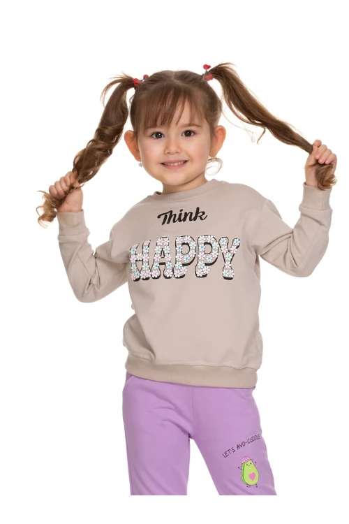 Happy Baskılı Sweat 6907