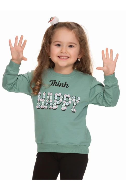 Happy Baskılı Sweat 6907