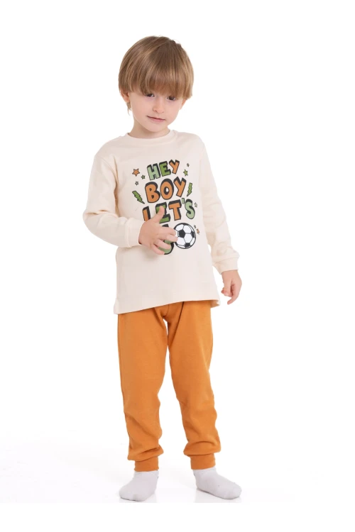 Hey Boy Baskılı Pijama Takımı 54213