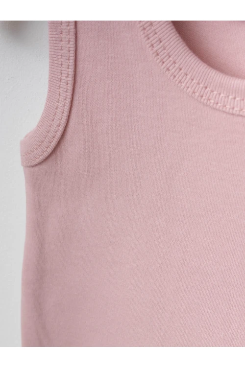 Kalp Desenli 2li Askılı Çıtçıtlı Body 9679