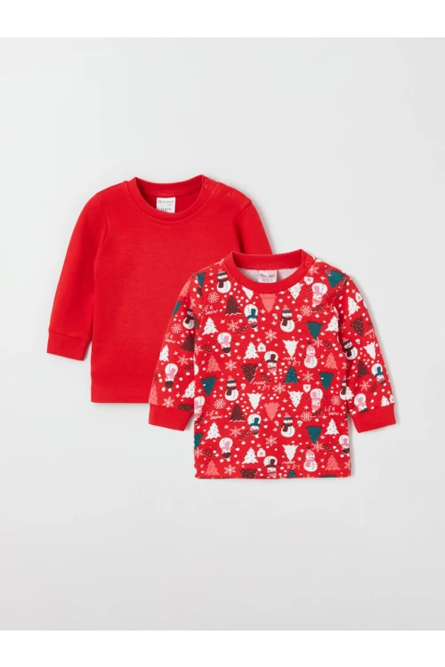 Kardan Adam Desenli 2Li Body 9710