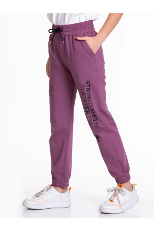 Kargo Cepli Kız Çocuk Eşofman Altı 120105