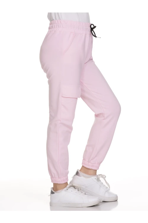 Kargo Cepli Kız Çocuk Eşofman Altı 120105