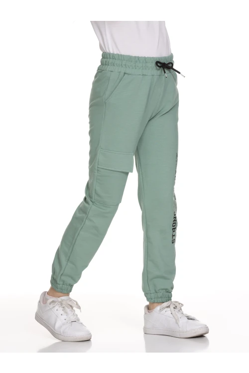 Kargo Cepli Kız Çocuk Eşofman Altı 120105