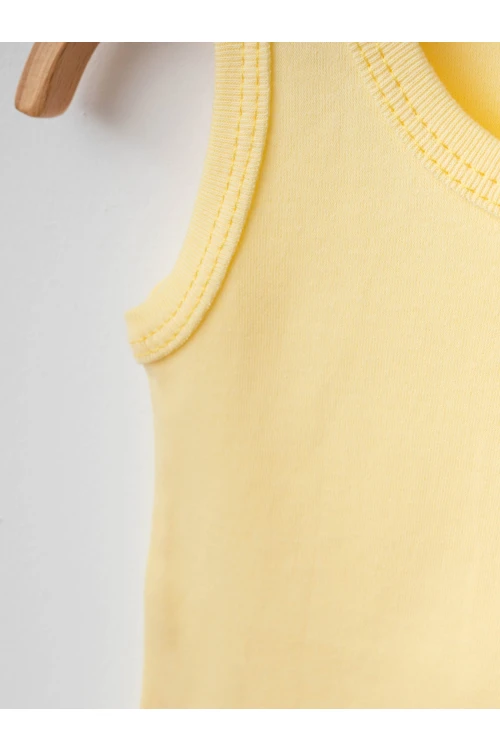 Karışık Desenli 2li Askılı Çıtçıtlı Body 9661