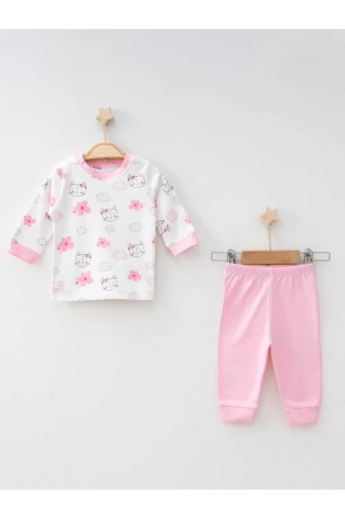 Kedi Emp. Pijama Takım 2404
